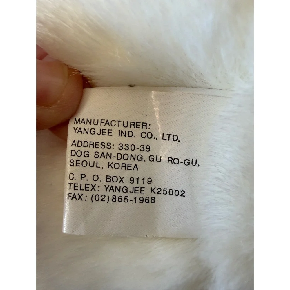 VTG 1989 Santabear Dayton Hudson Trans-Antarctica Expedition Plush Red Jacket